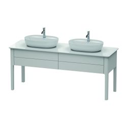 Duravit Luv Konsolenwaschtischunterbau bodenstehend 570x1733x743mm ohne KSP Nordic... DURAVIT-LU9562B3939 4053424465432 (Abb. 1)