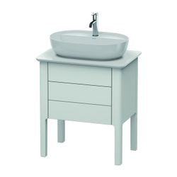Duravit Luv Konsolenwaschtischunterbau bodenstehend 450x638x743mm ohne KSP Weiß Se... DURAVIT-LU956503636 4053424465609 (Abb. 1)