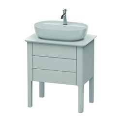 Duravit Luv Konsolenwaschtischunterbau bodenstehend 450x638x743mm ohne KSP Nordic ... DURAVIT-LU956503939 4053424465616 (Abb. 1)