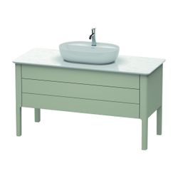 Duravit Luv Konsolenwaschtischunterbau bodenstehend 570x1338x743mm ohne KSP Taupe ... DURAVIT-LU956606060 4053424465685 (Abb. 1)