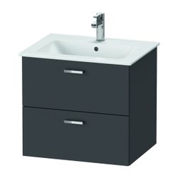Duravit XBase Möbelwaschtisch, Waschtischunterbau, Spiegel 490x630x2000mm, 2 Schub... DURAVIT-XB007004949 4053424984421 (Abb. 1)