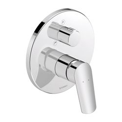 Duravit No.1 Einhebel-Wannenmischer Unterputz, Verbraucher 2, Chrom, Wannen. Hand... DURAVIT-N15210012010 4067116084085 (Abb. 1)