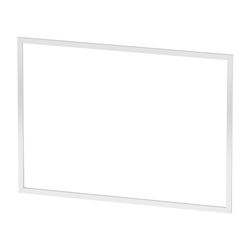 Duravit L-Cube Einbaurahmen, Aufsatz, 1050x10x751mm, Zerlegt, Weiß Aluminium M... DURAVIT-LC9687018180000 4067116303667 (Abb. 1)