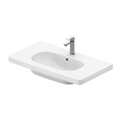 Duravit D-Code Waschtisch 485x850x180mm, Weiß Hochglanz, Rechteckig, 1 Waschplatz/... DURAVIT-03428500002 4021534458545 (Abb. 1)