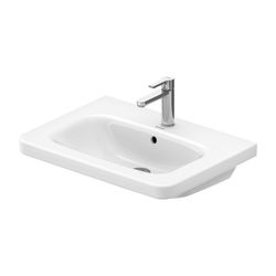 Duravit DuraStyle Waschtisch 480x650x165mm, WonderGliss, Weiß Hochglanz, Rechtecki... DURAVIT-23206500001 4021534854323 (Abb. 1)