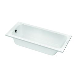 Duravit D-Code Badewanne 420x700x1600mm, Weiß glänzend, Rechteckig, Einbau, Ab... DURAVIT-700096000000000 4021534386442 (Abb. 1)