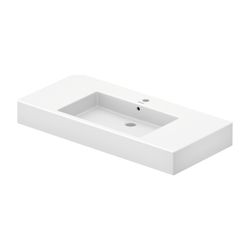 Duravit Vero Waschtisch 490x1050x170mm, WonderGliss, Weiß Hochglanz, Rechteckig, 1... DURAVIT-03291000001 4021534317460 (Abb. 1)