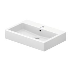 Duravit Vero Waschtisch 470x700x165mm wandhäng., Weiß Hochglanz, Rechteckig, 1 WP m... DURAVIT-0454700027 4021534693694 (Abb. 1)