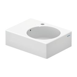Duravit Design Classics Waschtisch 460x615x225mm wandhäng., L, Weiß Hochglanz, Rech... DURAVIT-0684600011 4021534217302 (Abb. 1)