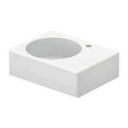 Duravit Design Classics Waschtisch 460x615x225mm wandhäng., R, Weiß Hochglanz, Rech... DURAVIT-0685600011 4021534217326 (Abb. 1)