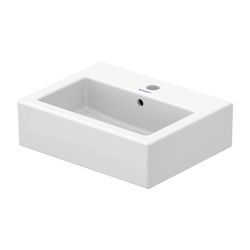 Duravit Vero Handwaschbecken 350x450x160mm, Weiß Hochglanz, Rechteckig,1 Waschplatz... DURAVIT-0704450000 4021534317392 (Abb. 1)
