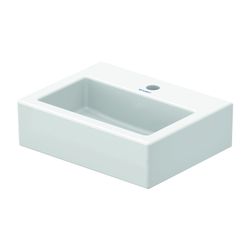 Duravit Vero Handwaschbecken 350x450x160mm, Weiß Hochglanz, WonderGliss, Rechtecki... DURAVIT-07044500411 4021534793165 (Abb. 1)