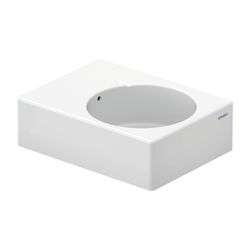 Duravit Design Classics Waschtisch 460x615x225mm wandhäng., L, Weiß Hochglanz, Rech... DURAVIT-0684600000 4021534096846 (Abb. 1)