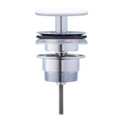 Duravit Universal Schaftventil, Weiß Seidenmatt, Waschtisch ohne ÜL, Material Venti... DURAVIT-0050873200 4067116317121 (Abb. 1)