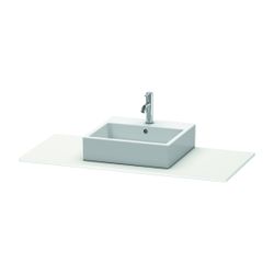 Duravit XSquare Konsole 550x800x16mm, Mattweiß, ohne Konsolenträger, 1 Ausschnitt/... DURAVIT-XS060D01818 4053424566474 (Abb. 1)