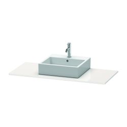Duravit XSquare Konsole 550x800x16mm, Weiß Hochglanz, ohne Konsolenträger, 1 Aussc... DURAVIT-XS060D02222 4053424566535 (Abb. 1)