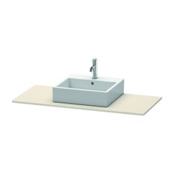 Duravit XSquare Konsole 550x800x16mm, Taupe Matt, ohne Konsolenträger, 1 Ausschnit... DURAVIT-XS060D09191 4053424566504 (Abb. 1)