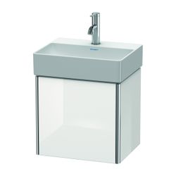 Duravit XSquare Waschtischunterbau wandhäng. 340x434x397mm, L, Weiß Hochglanz, Gri... DURAVIT-XS4060L2222 4053424518183 (Abb. 1)