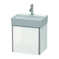 Duravit XSquare Waschtischunterbau wandhäng. 340x434x397mm R, Weiß Hochglanz, Grif... DURAVIT-XS4060R2222 4053424518466 (Abb. 1)