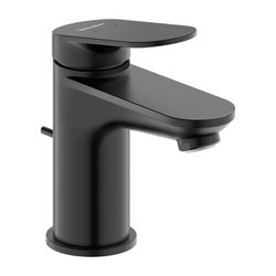 Duravit Wave Einhebel-Waschtischmischer S, Mattschwarz, 5l/min, Hebelgriff, mit G... DURAVIT-WA1010001046 4067116105094 (Abb. 1)
