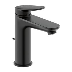 Duravit Wave Einhebel-Waschtischmischer M, Mattschwarz, 5l/min, Hebelgriff, mit G... DURAVIT-WA1020001046 4067116105230 (Abb. 1)