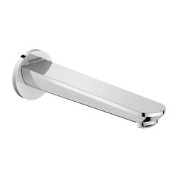 Duravit Wave Wanneneinlauf Wandmontage, Chrom Hochglanz, Rosette rund, Ausladung ... DURAVIT-WA5240010010 4067116105902 (Abb. 1)