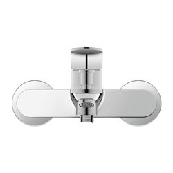 Duravit Wave Einhebel-Wannenmischer Aufputz, Chrom, S-Anschlüsse, 1/2", Stichmaß ... DURAVIT-WA5230000010 4067116105841 (Abb. 1)