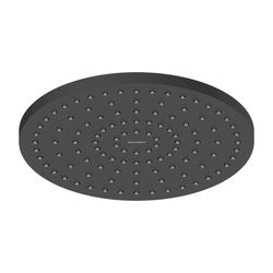 Duravit Kopfbrause, Mattschwarz, Kunststoff, MinusFlow, Rund, d. Kopfbrause 250mm... DURAVIT-UV0662018046 4067116113945 (Abb. 1)