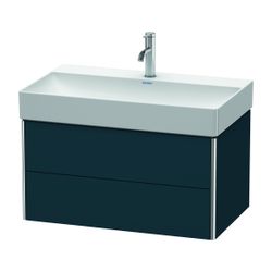 Duravit XSquare Waschtischunterbau wandh. 460x784x397mm Nachtblau Seidenmatt, Grif... DURAVIT-XS416209898 4053424524306 (Abb. 1)