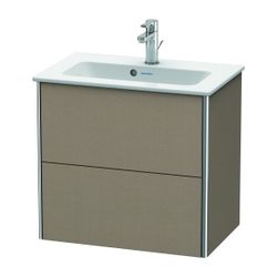 Duravit XSquare Waschtischunterbau wandhäng. 388x610x560mm Compact, Leinen Matt, G... DURAVIT-XS416507575 4053424520667 (Abb. 1)