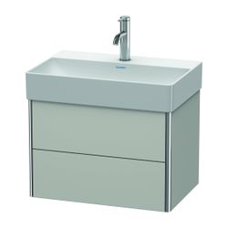 Duravit XSquare Waschtischunterbau wandhäng. 390x584x397mm Compact, Betongrau Matt... DURAVIT-XS416700707 4053424526003 (Abb. 1)