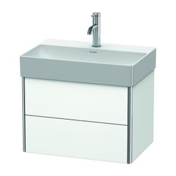 Duravit XSquare Waschtischunterbau wandhäng. 390x584x397mm Compact, Mattweiß, Grif... DURAVIT-XS416701818 4053424525983 (Abb. 1)