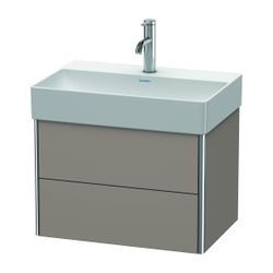 Duravit XSquare Waschtischunterbau wandhäng. 390x584x397mm Compact, Basalt Matt, G... DURAVIT-XS416704343 4053424526027 (Abb. 1)