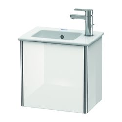 Duravit XSquare Waschtischunterbau wandhäng. 289x410x400mm, L, Weiß Hochglanz, Gri... DURAVIT-XS4170L2222 4053424519067 (Abb. 1)