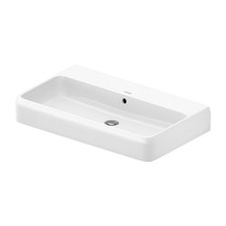 Duravit Qatego Waschtisch 470x800x150mm wandhäng., Weiß Hochglanz, Rechteckig, 1 Wa... DURAVIT-2382800028 4067116304930 (Abb. 1)