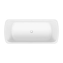 Duravit Qatego Badewanne600x800x1800mm, 264l, Mattweiß, Rechteckig, Freistehen... DURAVIT-700911000000000 4067116068948 (Abb. 1)