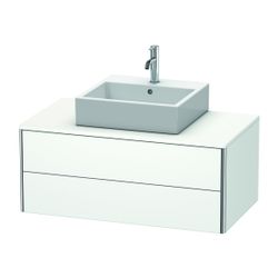 Duravit XSquare Konsolenwaschtischunterbau wandhäng. 548x1000x400mm, ohne KSP Matt... DURAVIT-XS491101818 4053424557915 (Abb. 1)