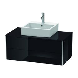 Duravit XSquare Konsolenwaschtischunterbau wandhäng. 548x1000x400mm ohne KSP Schwa... DURAVIT-XS491104040 4053424558530 (Abb. 1)