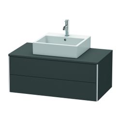 Duravit XSquare Konsolenwaschtischunterbau wandhäng. 548x1000x400mm ohne KSP Graph... DURAVIT-XS491104949 4053424558134 (Abb. 1)
