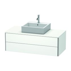 Duravit XSquare Konsolenwaschtischunterbau wandhäng. 548x1200x400mm, ohne KSP Matt... DURAVIT-XS491201818 4053424559032 (Abb. 1)