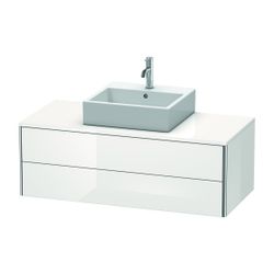 Duravit XSquare Konsolenwaschtischunterbau wandh. 548x1200x400mm ohne KSP Weiß Hoc... DURAVIT-XS491202222 4053424559094 (Abb. 1)