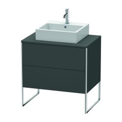 Duravit XSquare Konsolenwaschtischunterbau bodenstehend 548x800x778mm ohne KSP Gra... DURAVIT-XS492004949 4053424561226 (Abb. 1)