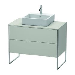 Duravit XSquare Konsolenwaschtischunterbau bodenstehend 548x1000x778mm ohne KSP Be... DURAVIT-XS492100707 4053424564821 (Abb. 1)
