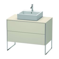 Duravit XSquare Konsolenwaschtischunterbau bodenstehend 548x1000x778mm ohne KSP Ta... DURAVIT-XS492109191 4053424564838 (Abb. 1)