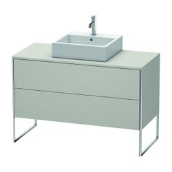 Duravit XSquare Konsolenwaschtischunterbau bodenstehend 548x1200x778mm ohne KSP Be... DURAVIT-XS492200707 4053424565101 (Abb. 1)
