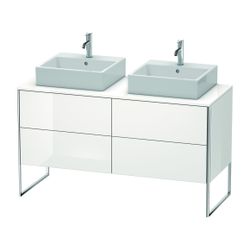 Duravit XSquare Konsolenwaschtischunterbau bodenst. 548x1400x778mm B, Weiß SDM, oh... DURAVIT-XS4926B8484 4067116065312 (Abb. 1)