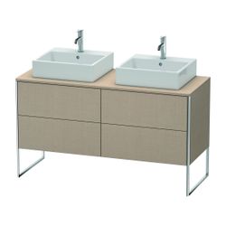 Duravit XSquare Konsolenwaschtischunterbau bodenst. 548x1400x778mm B, ohne KSP Lei... DURAVIT-XS4926B7575 4053424565477 (Abb. 1)
