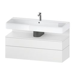 Duravit Qatego Waschtischunterbau wandh 470x1190x590mm Mattweiß, Dekor, Nische... DURAVIT-QA4396018180010 4067116220346 (Abb. 1)