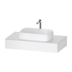 Duravit Qatego Konsole 550x1000x170mm, 1 Ausschnitt/Waschplatz, Mattweiß, ohne... DURAVIT-QA4801018180000 4067116258486 (Abb. 1)