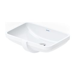 Duravit No.1 Einbauwaschtisch 380x525x180mm, Weiß Hochglanz, mit Überlauf Geschlif... DURAVIT-03954900282 4067116994940 (Abb. 1)